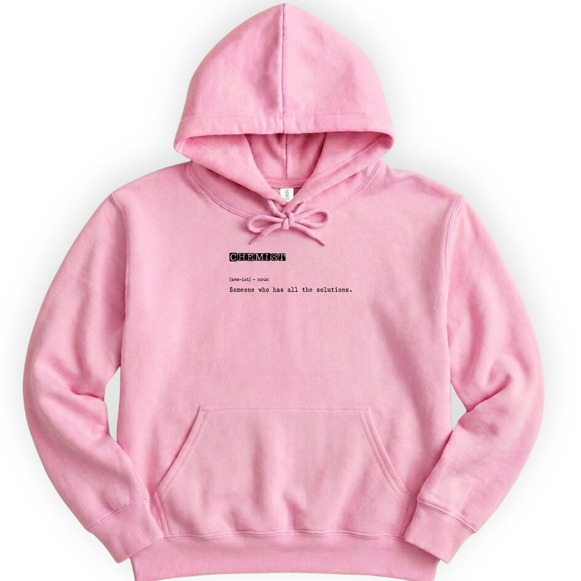Chemist Definition hoodie — Light Pink