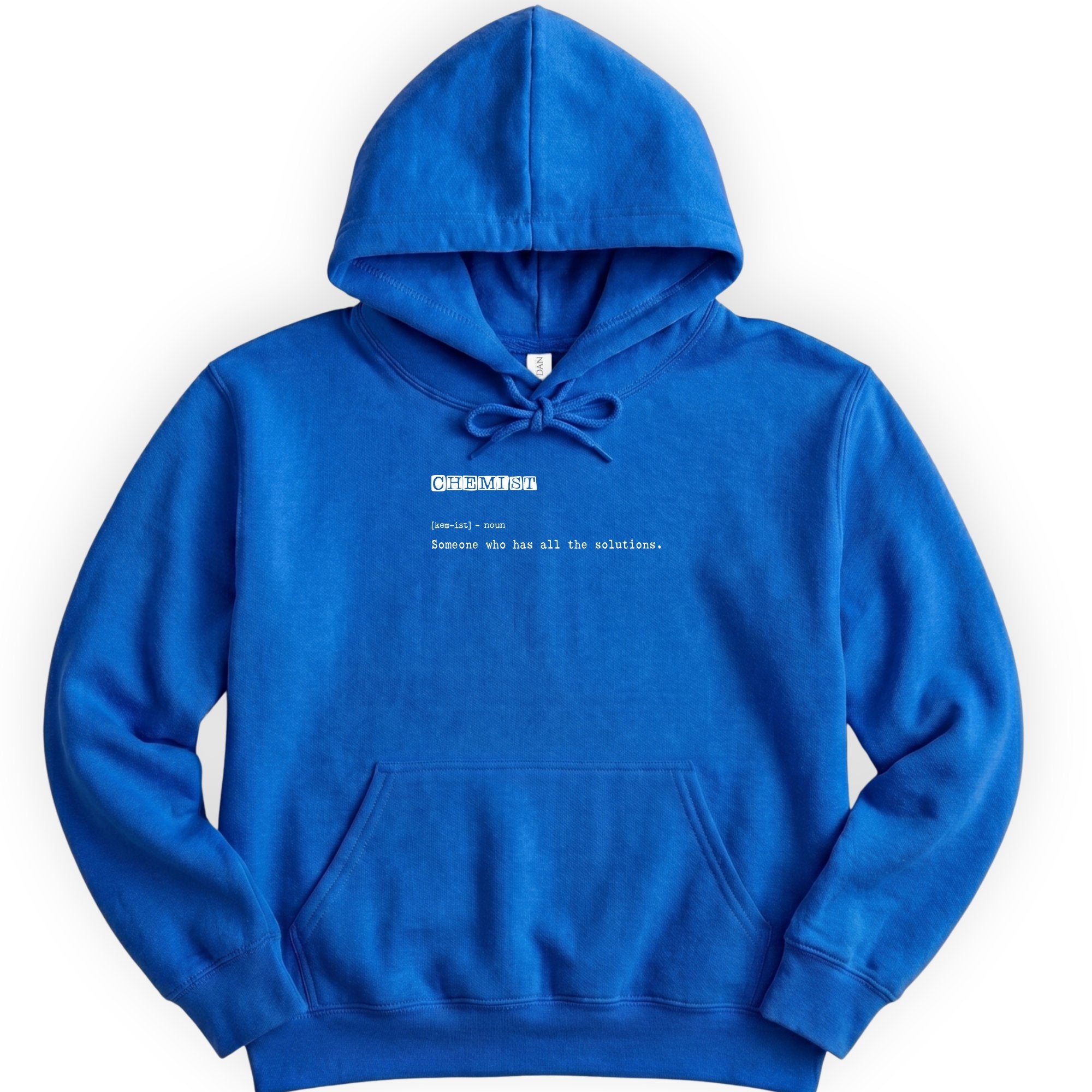Chemist Definition hoodie — Royal