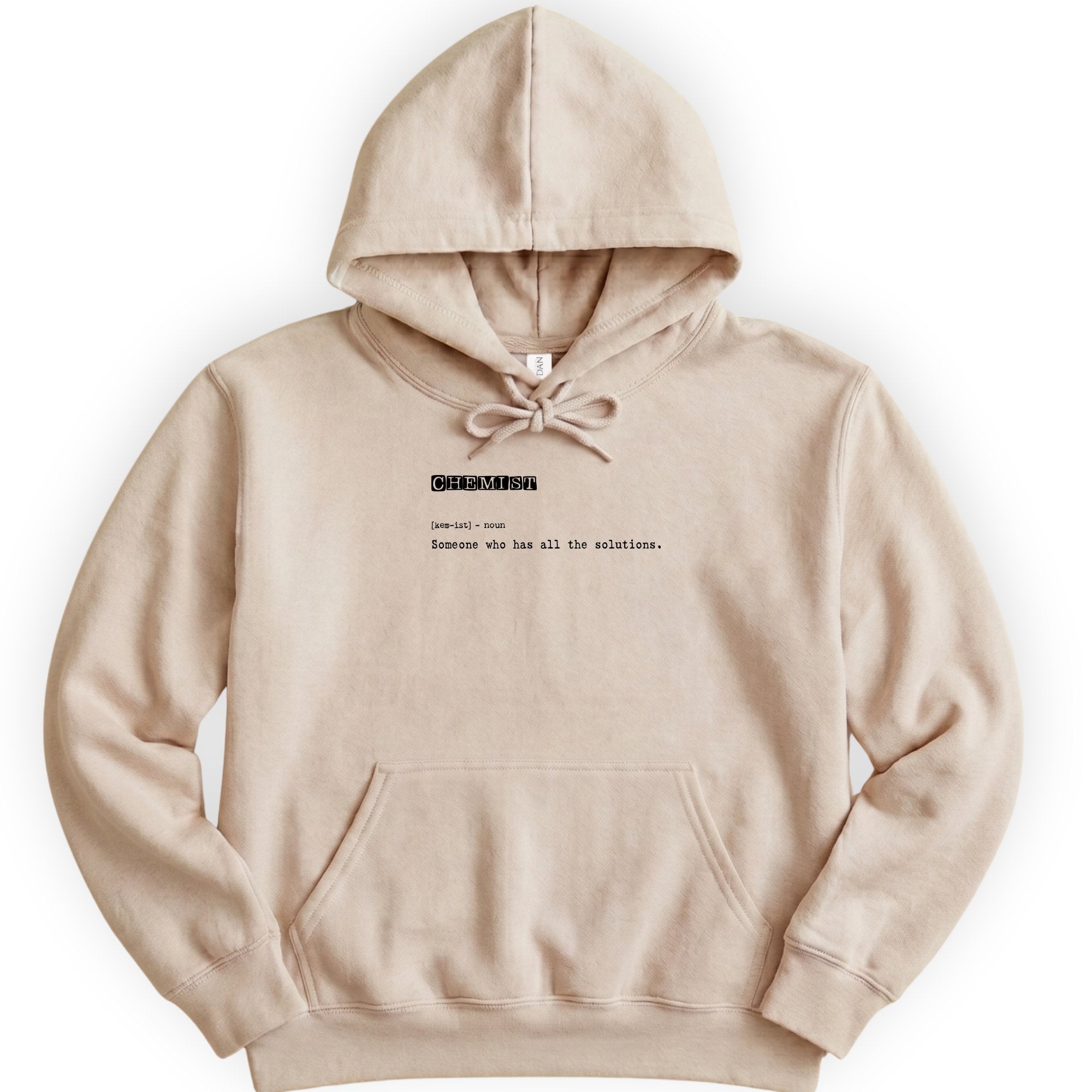 Chemist Definition hoodie — Sand
