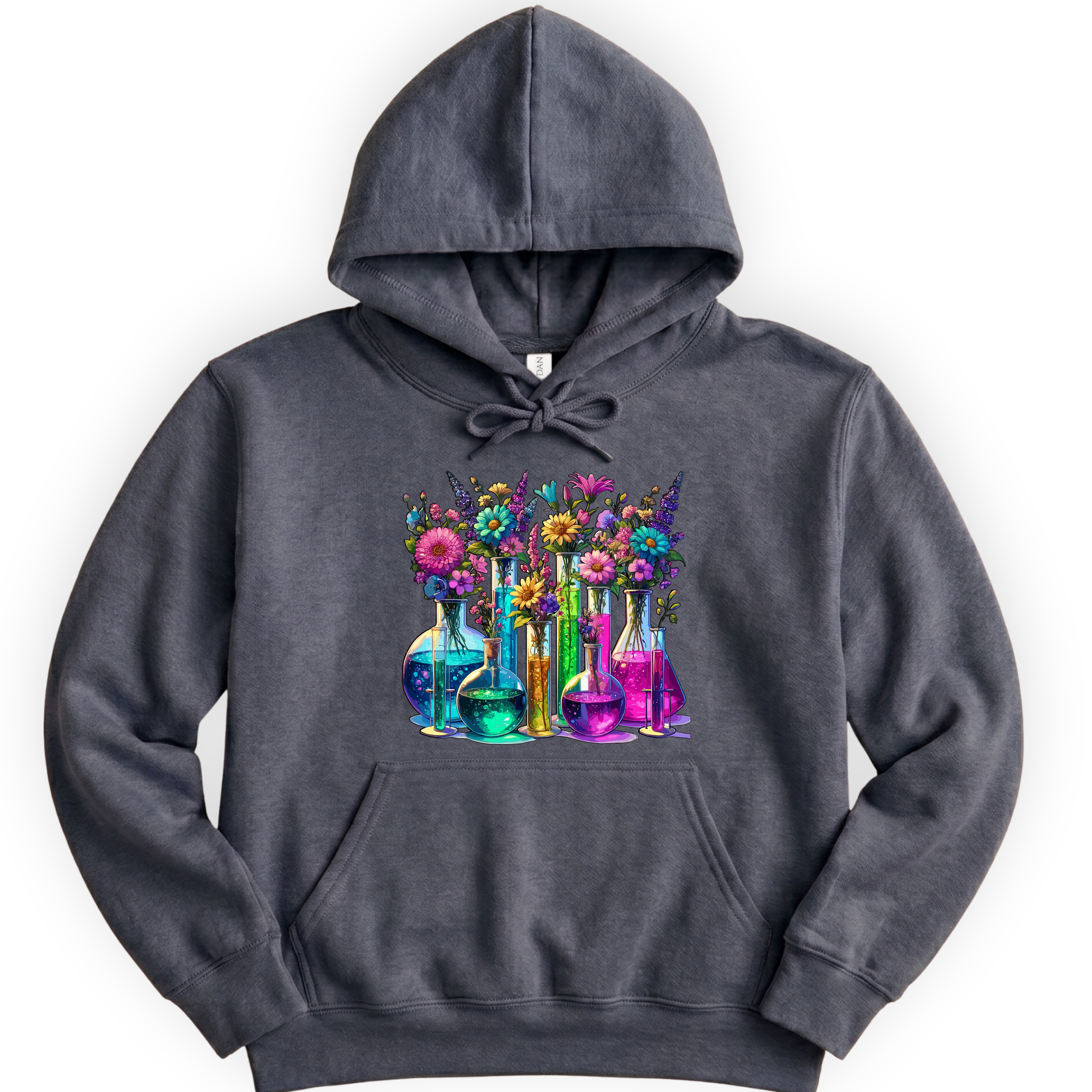 Chemistry Garden hoodie — Dark Heather