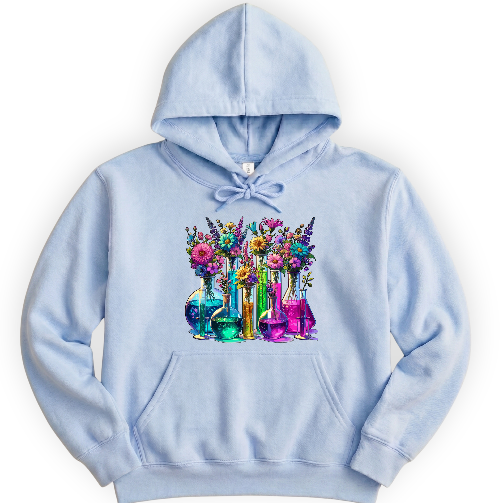 Chemistry Garden hoodie — Light Blue
