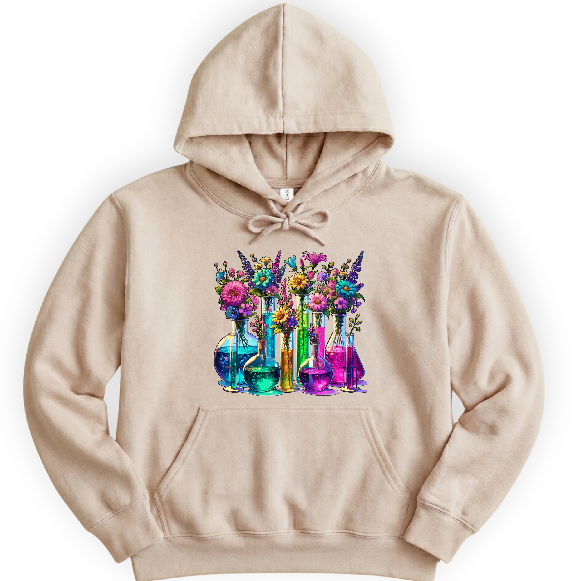 Chemistry Garden hoodie — Sand