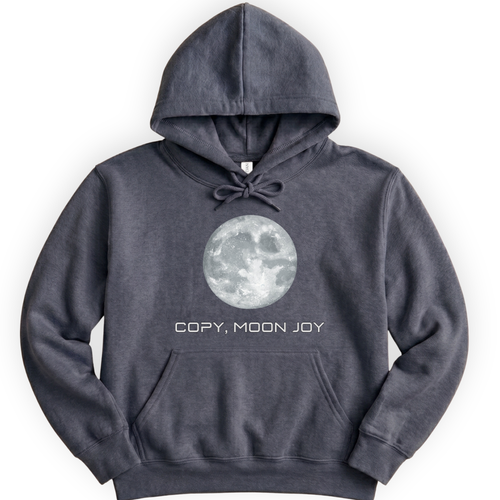 Copy, Moon Joy hoodie — Dark Heather