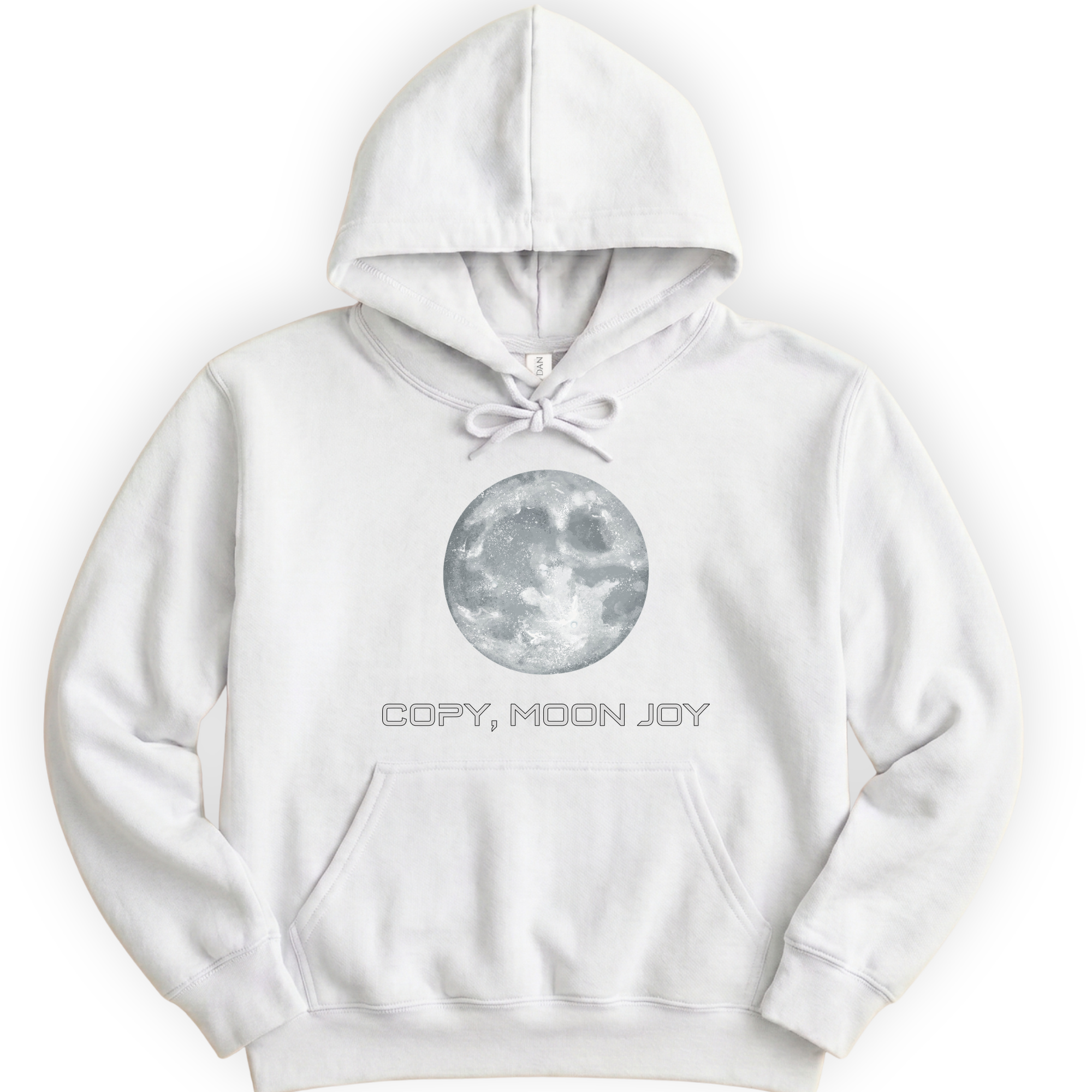 Copy, Moon Joy hoodie — White