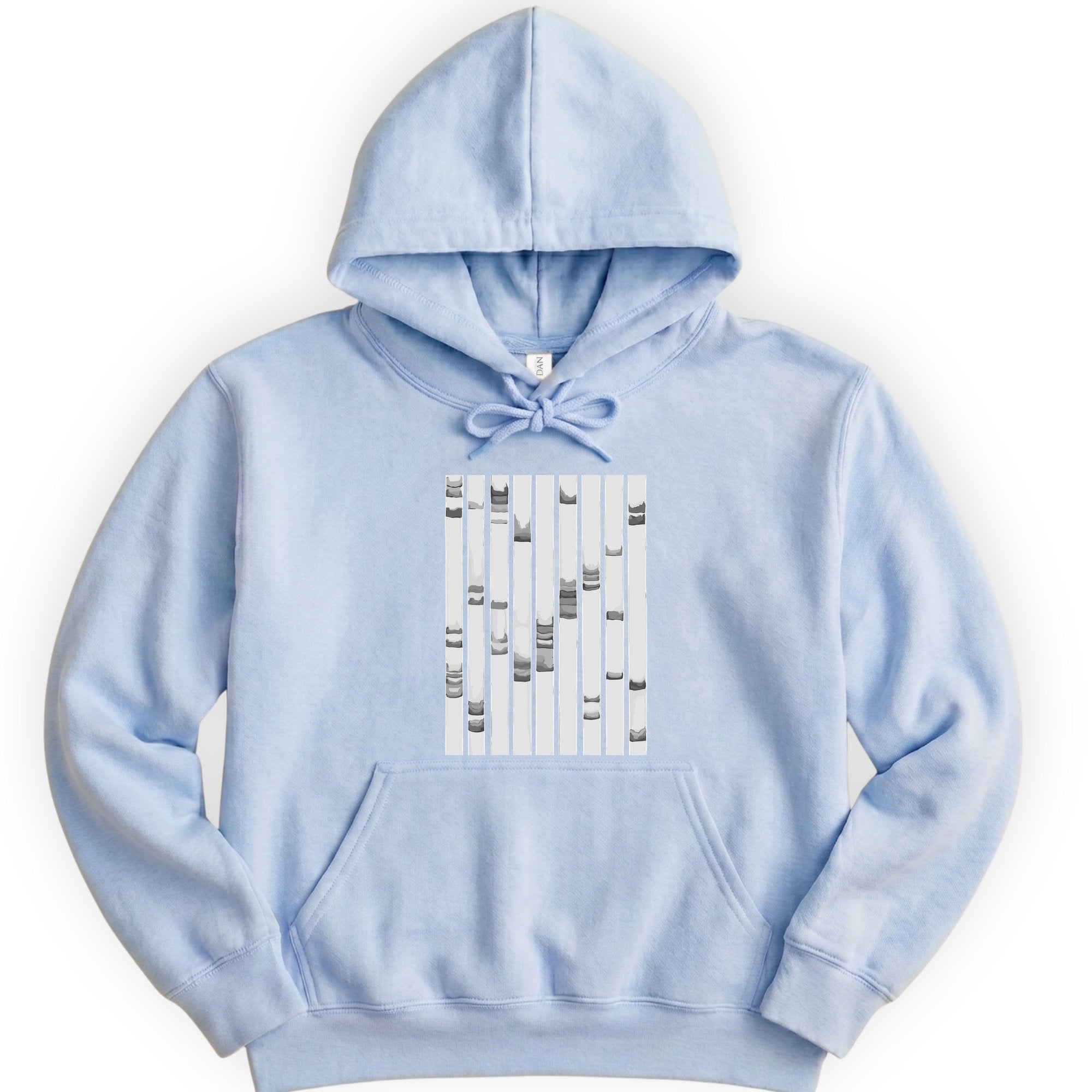 DNA Analysis hoodie — Light Blue