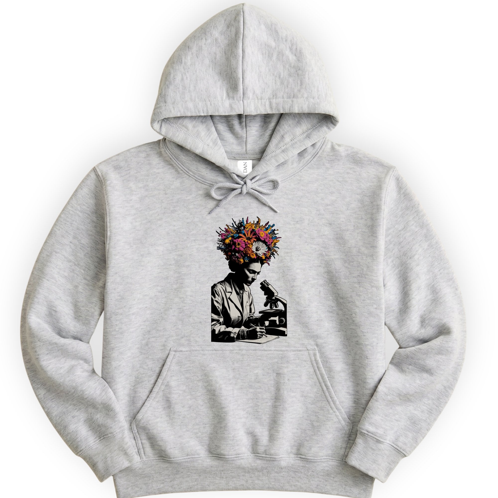 Flowering Minds hoodie — Ash
