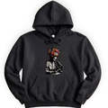 Flowering Minds hoodie — Black