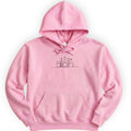 Glassware One Line Art hoodie — Light Pink