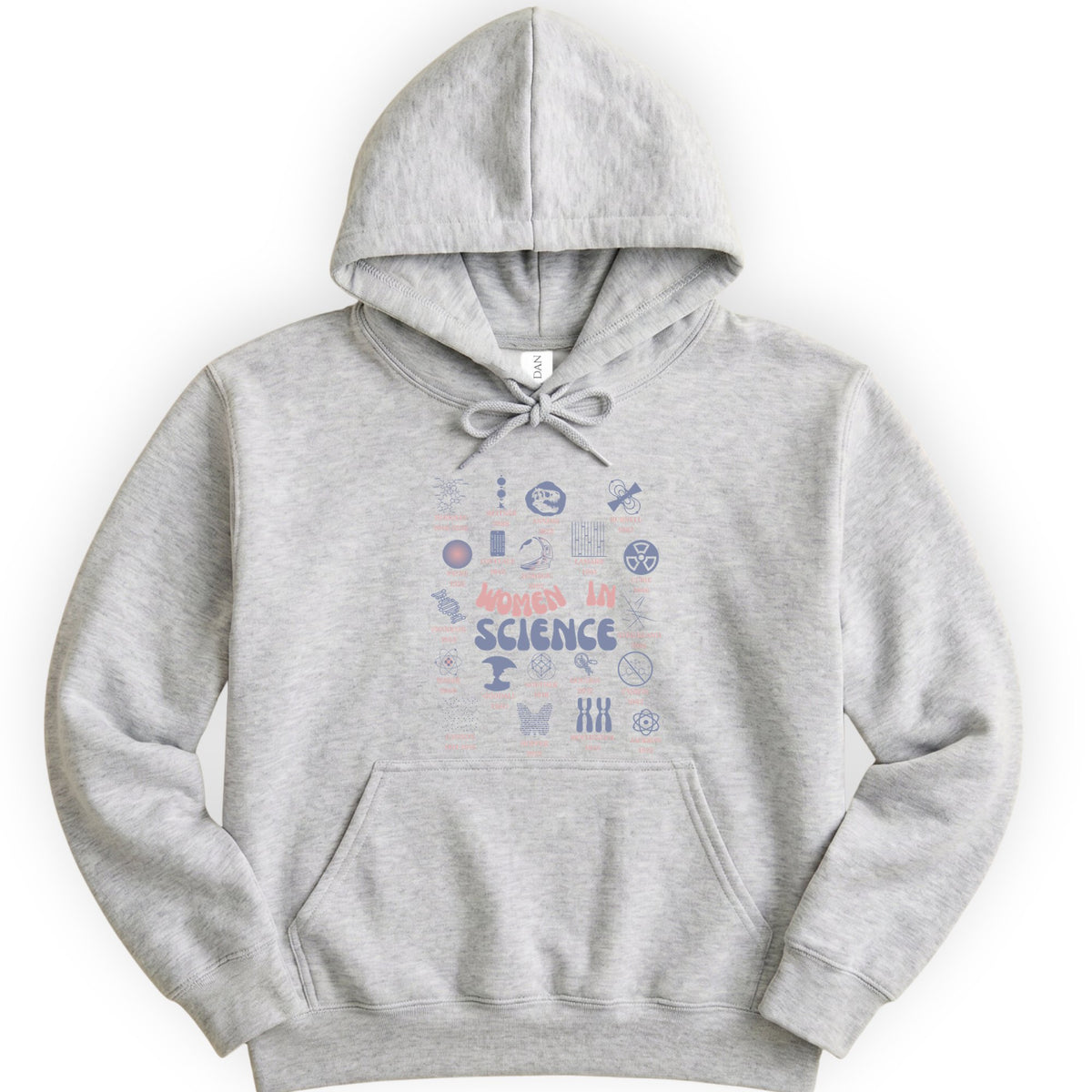Historic Women Scientists hoodie — Ash
