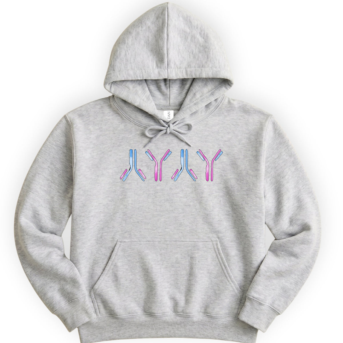 IgG Antibodies hoodie — Ash