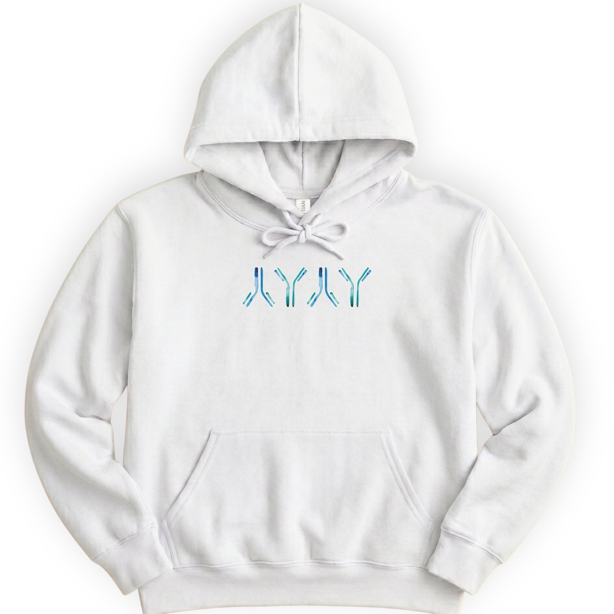IgG Antibodies hoodie — White