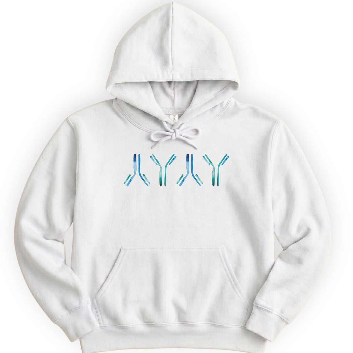 IgG Antibodies hoodie — White