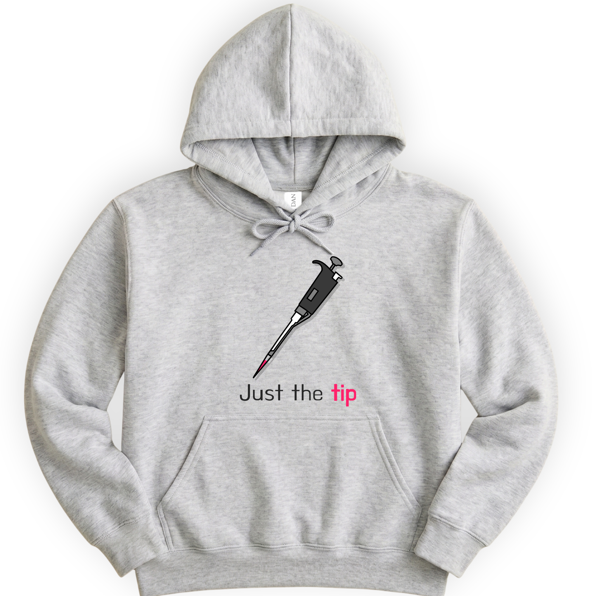 Just The Tip hoodie — Ash
