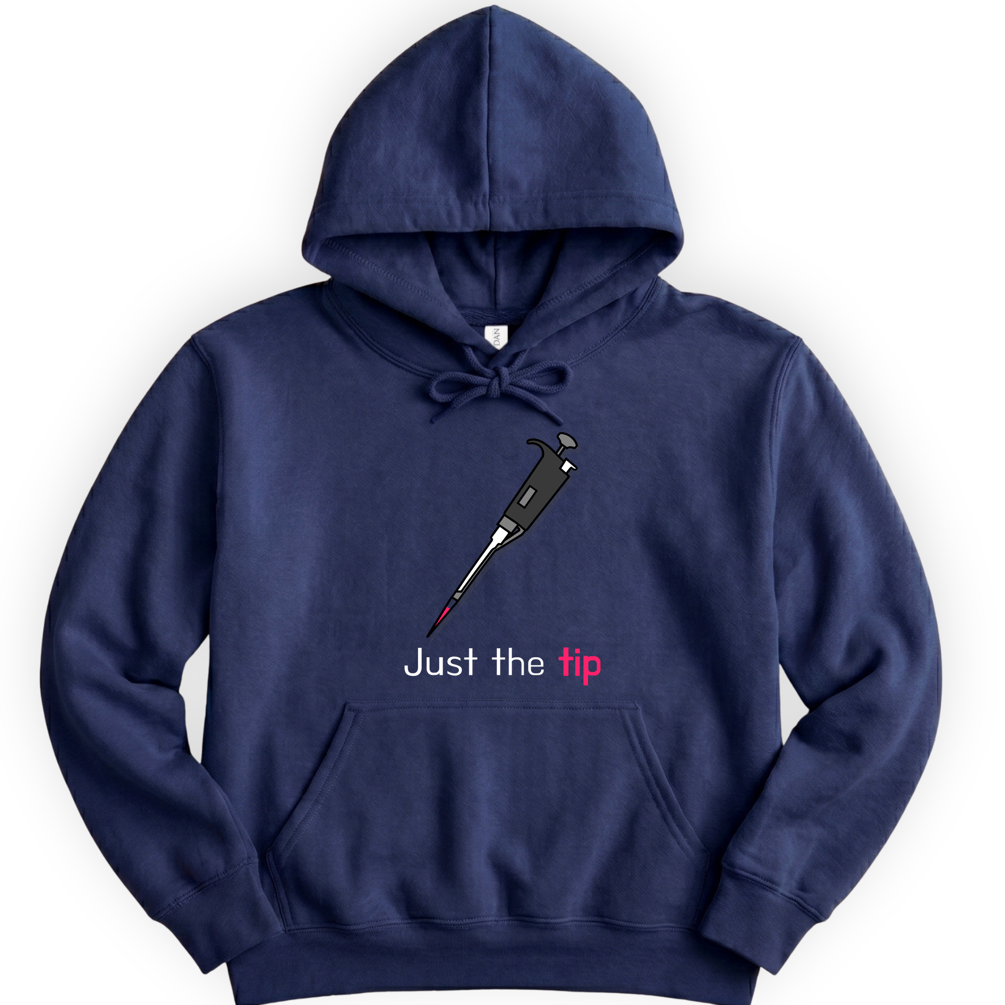Just The Tip hoodie — Navy