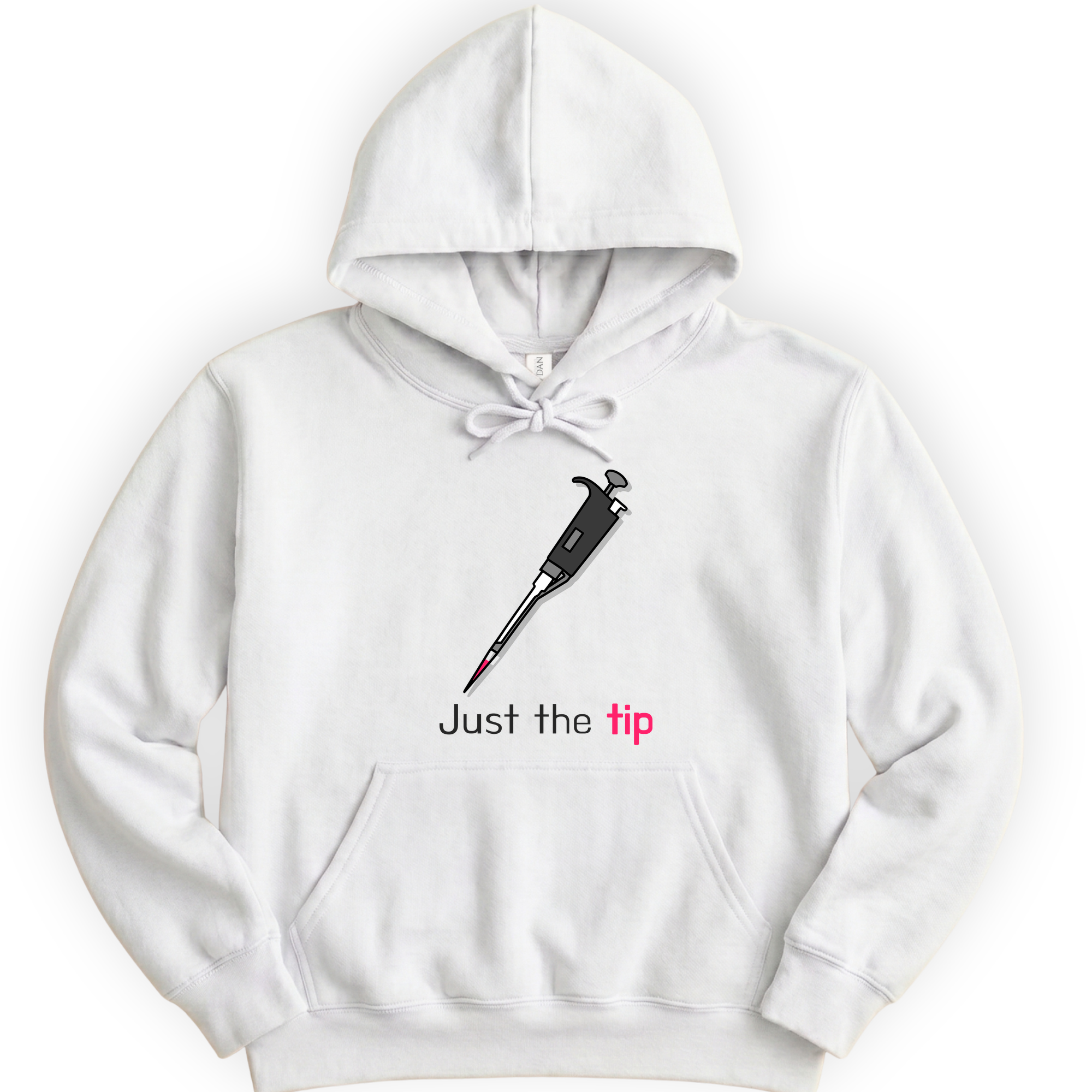 Just The Tip hoodie — White