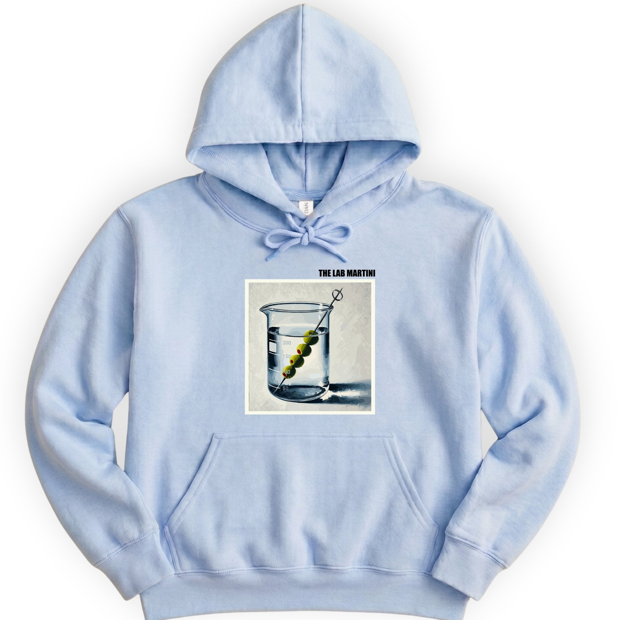 The Lab Martini hoodie — Light Blue