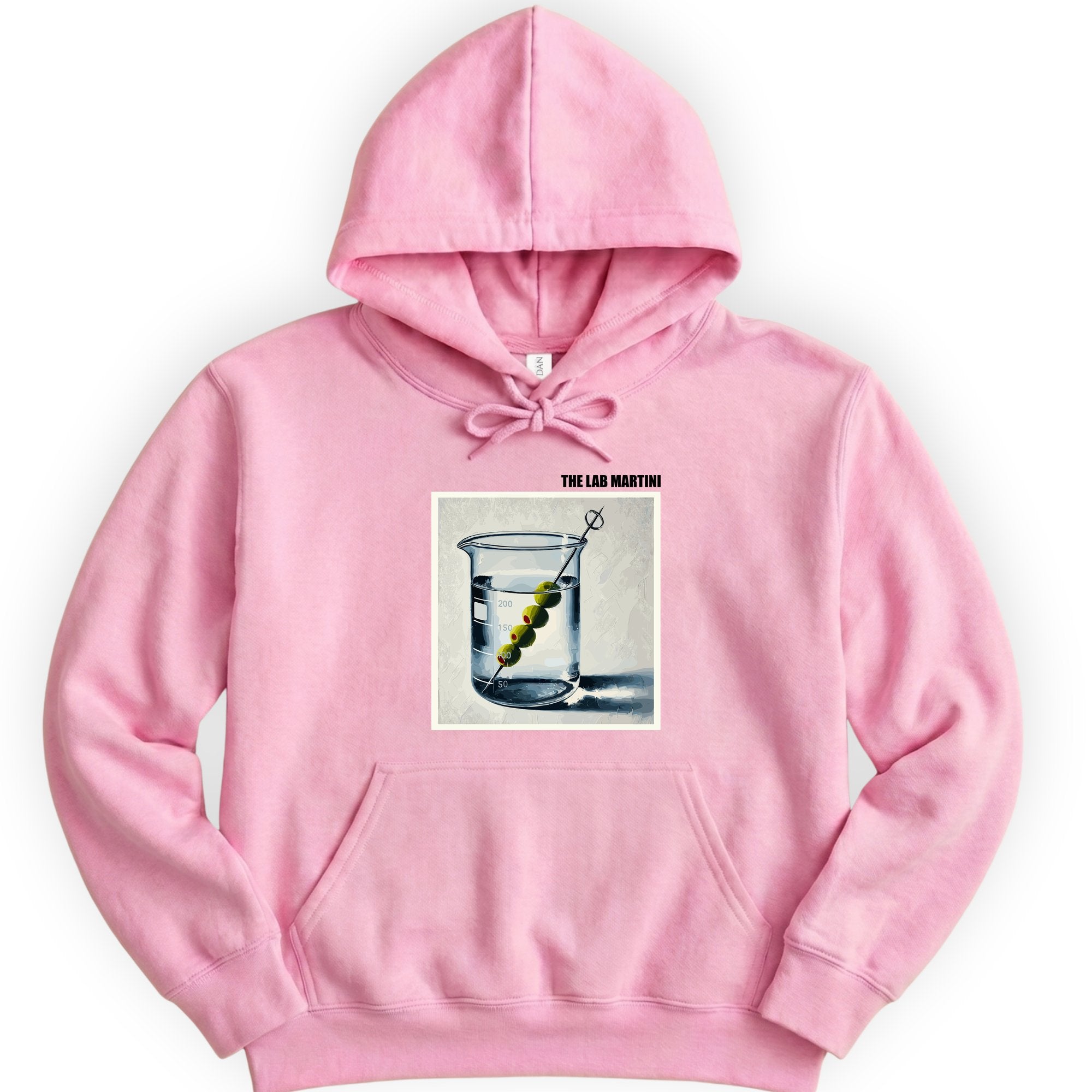 The Lab Martini hoodie — Light Pink