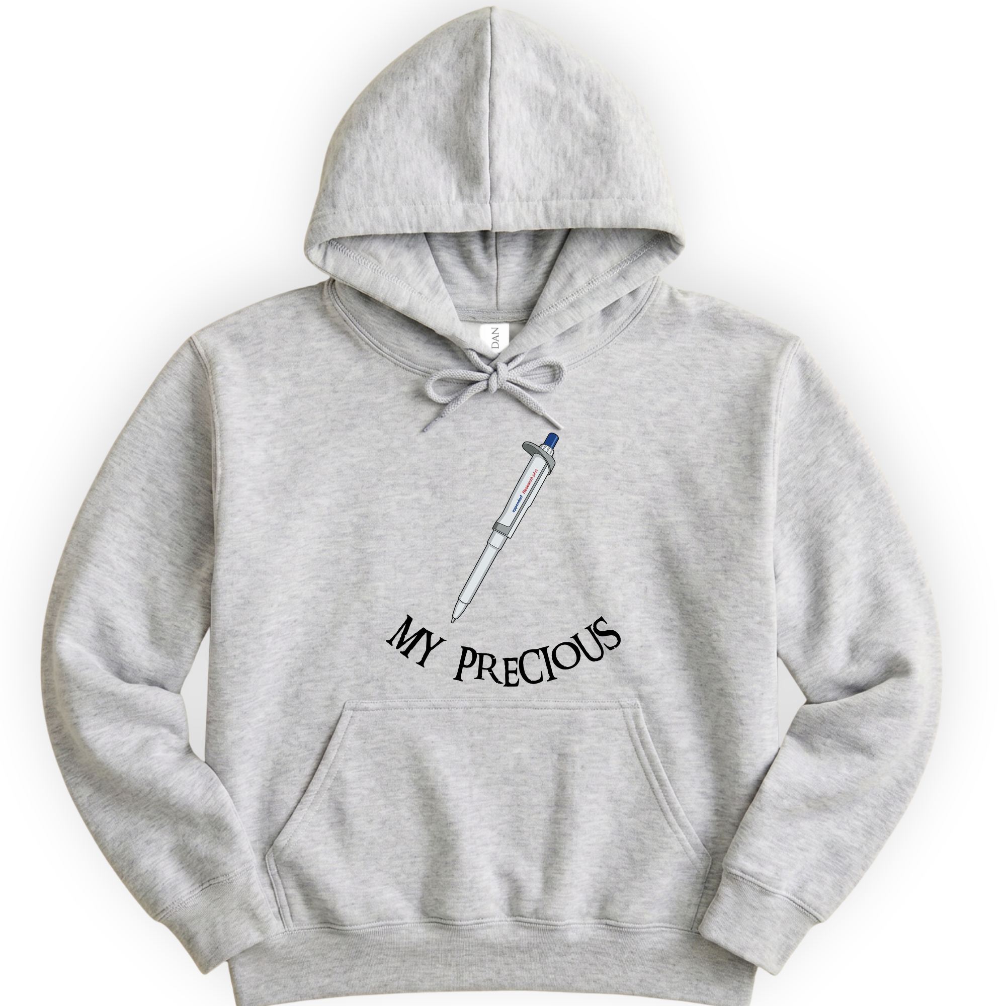 My Precious Lab Pen hoodie — Ash