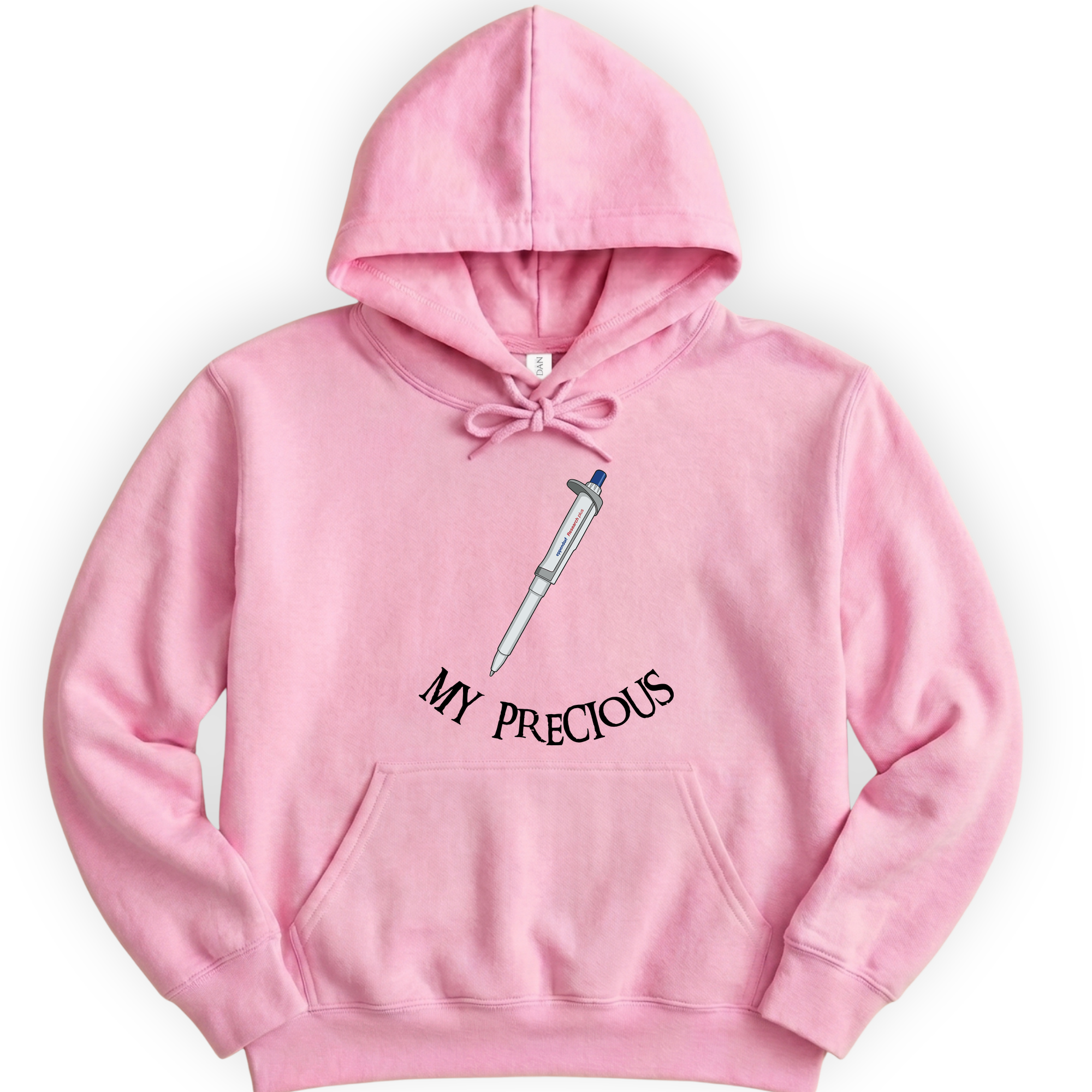 My Precious Lab Pen hoodie — Light Pink