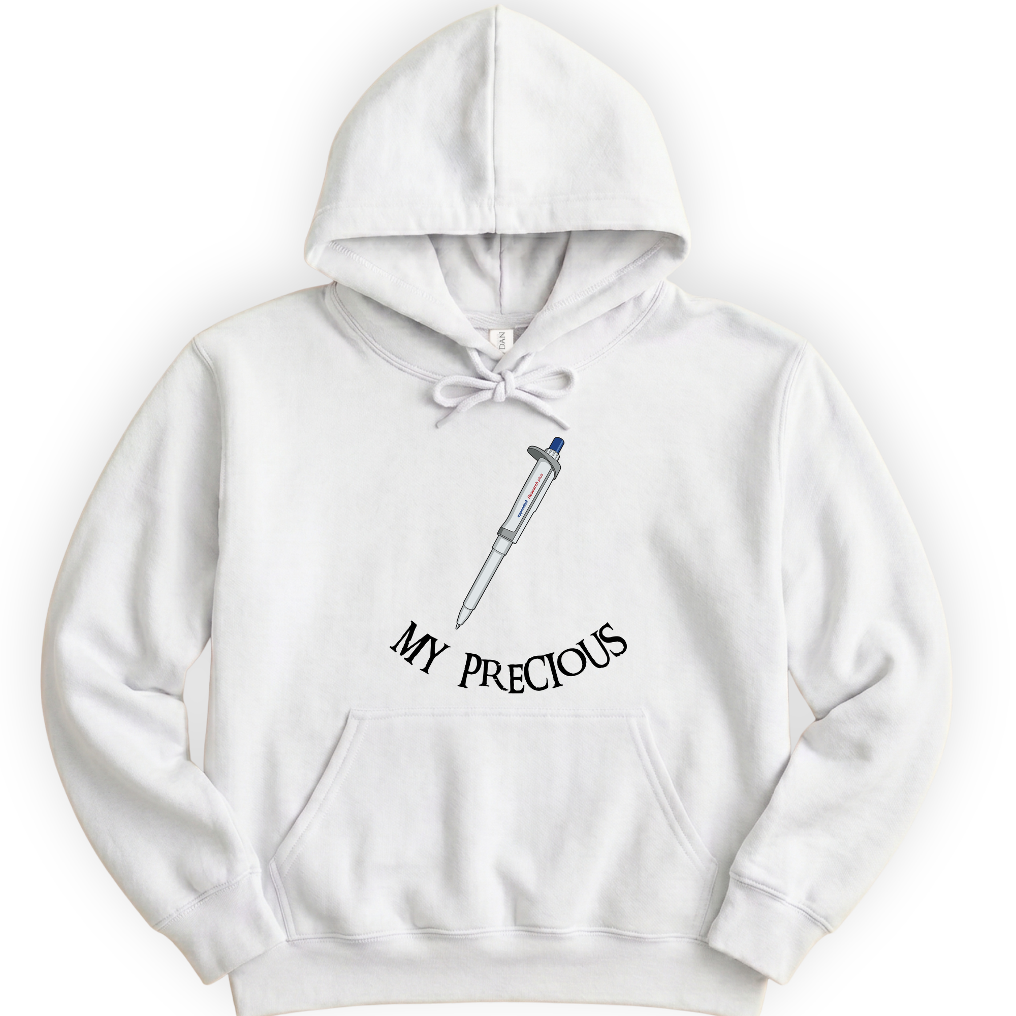 My Precious Lab Pen hoodie — White