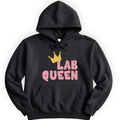 Lab Queen hoodie — Black