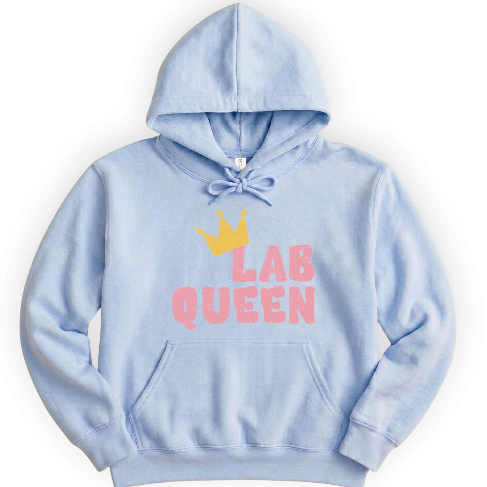 Lab Queen hoodie — Light Blue