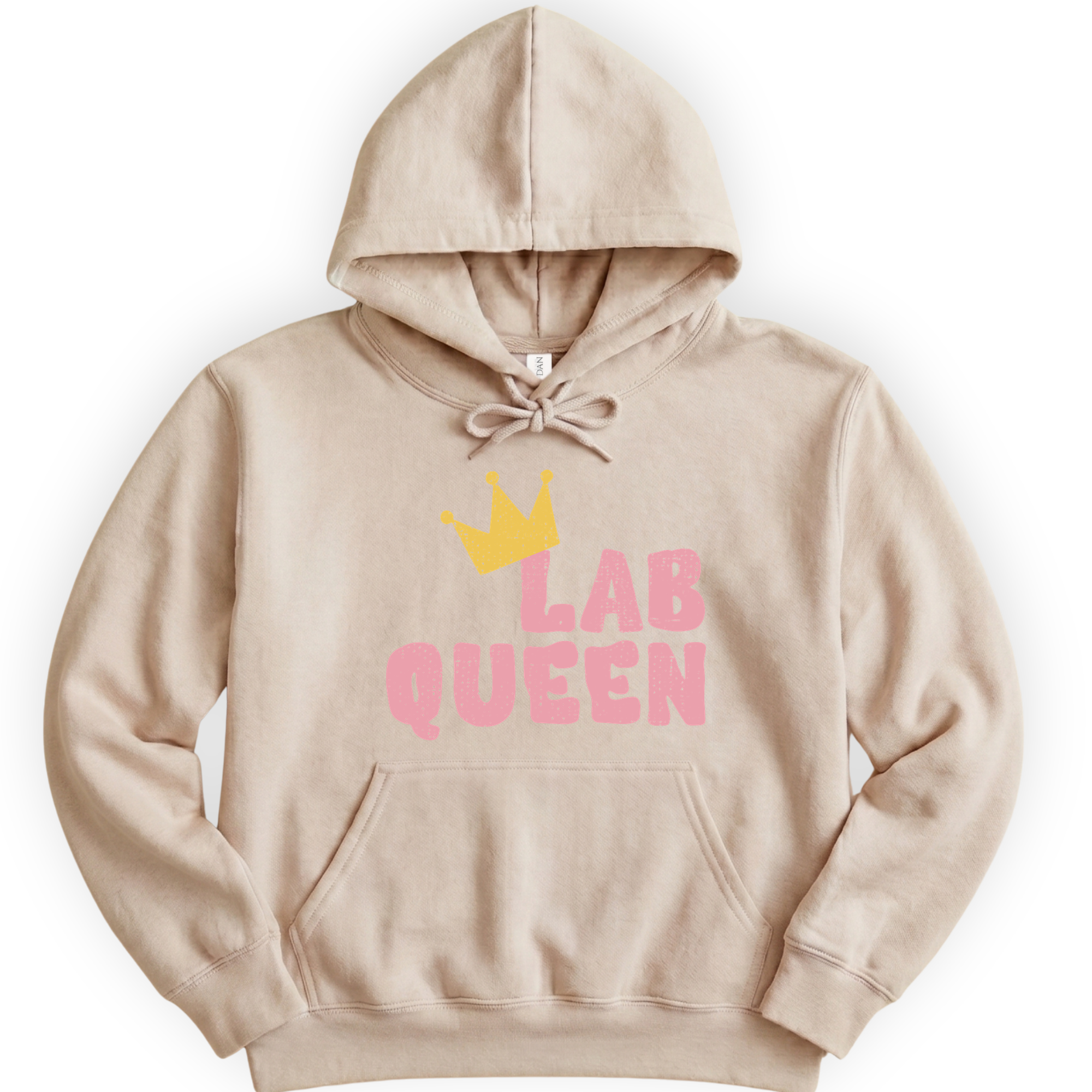 Lab Queen hoodie — Sand