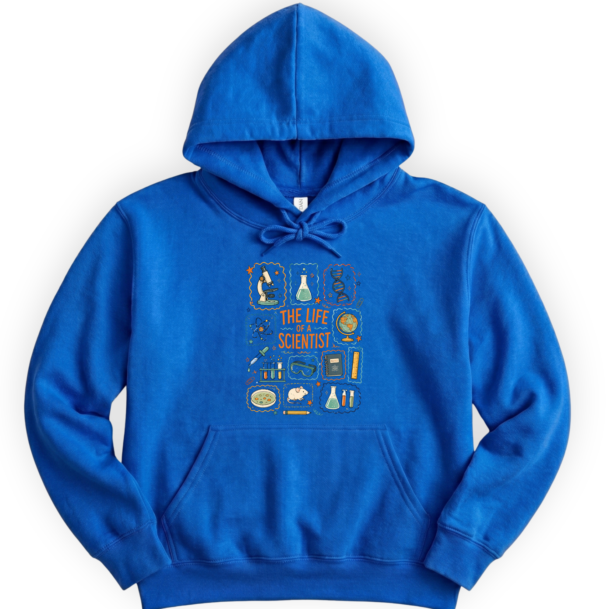 The Life Of A Scientist hoodie — Royal