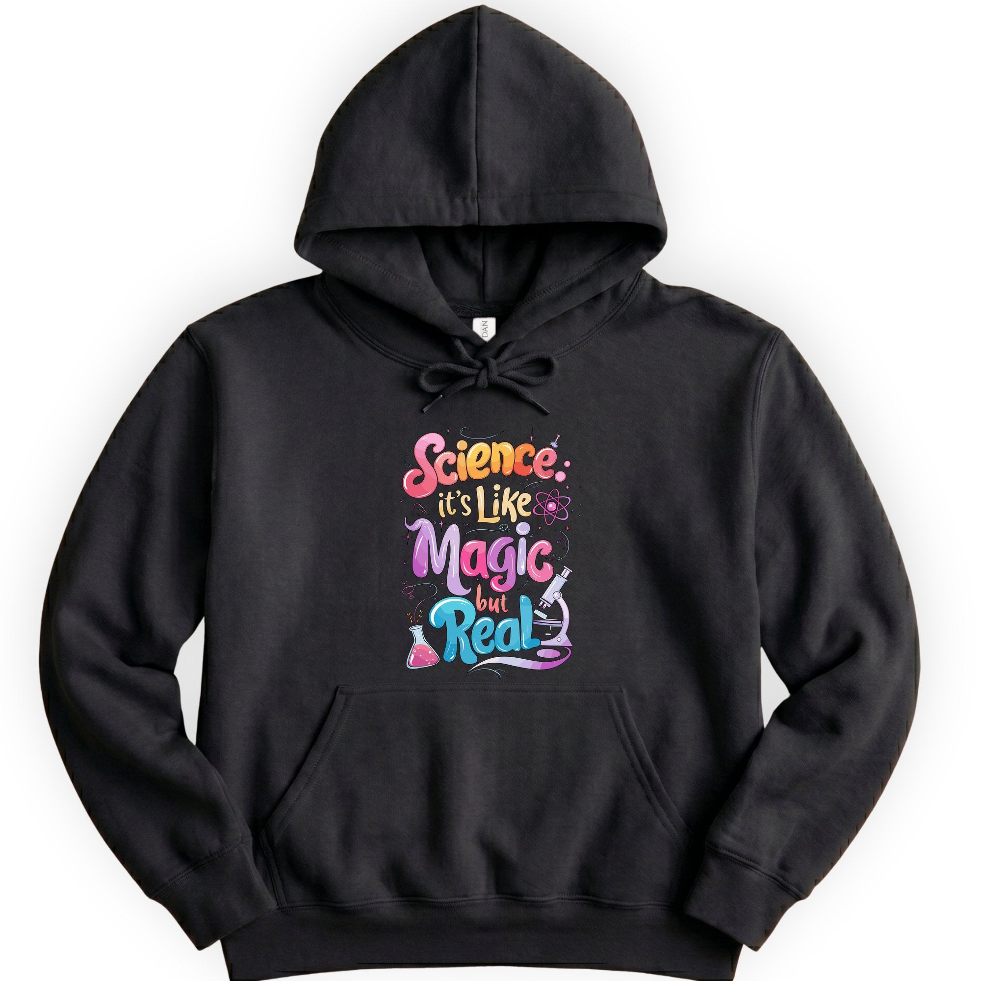 Magic of Science hoodie — Black