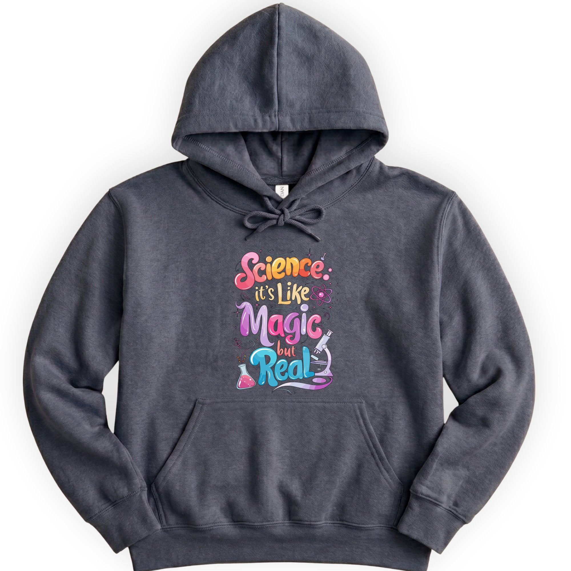 Magic of Science hoodie — Dark Heather