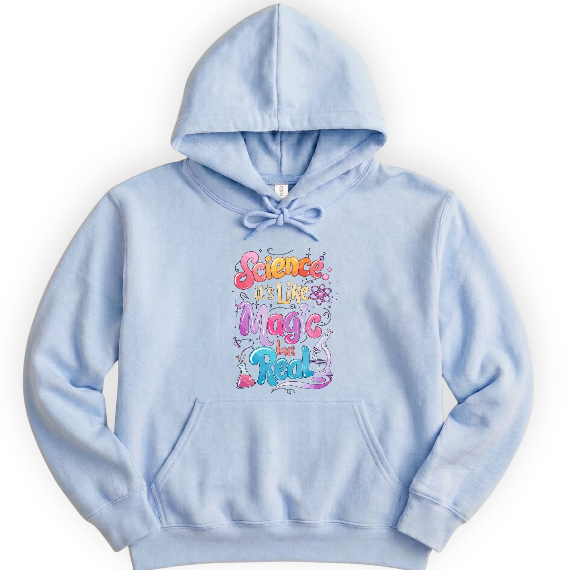 Magic of Science hoodie — Light Blue