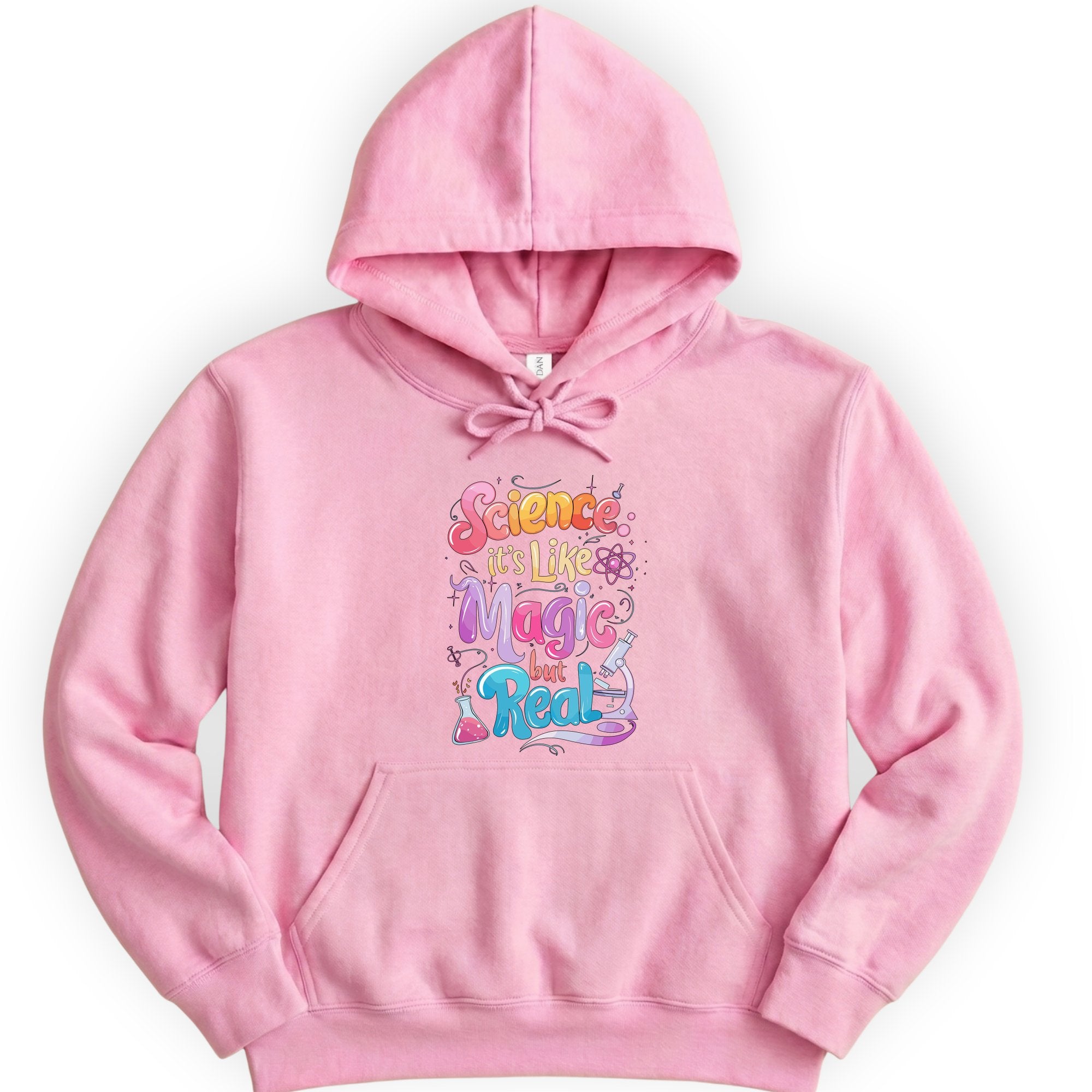 Magic of Science hoodie — Light Pink