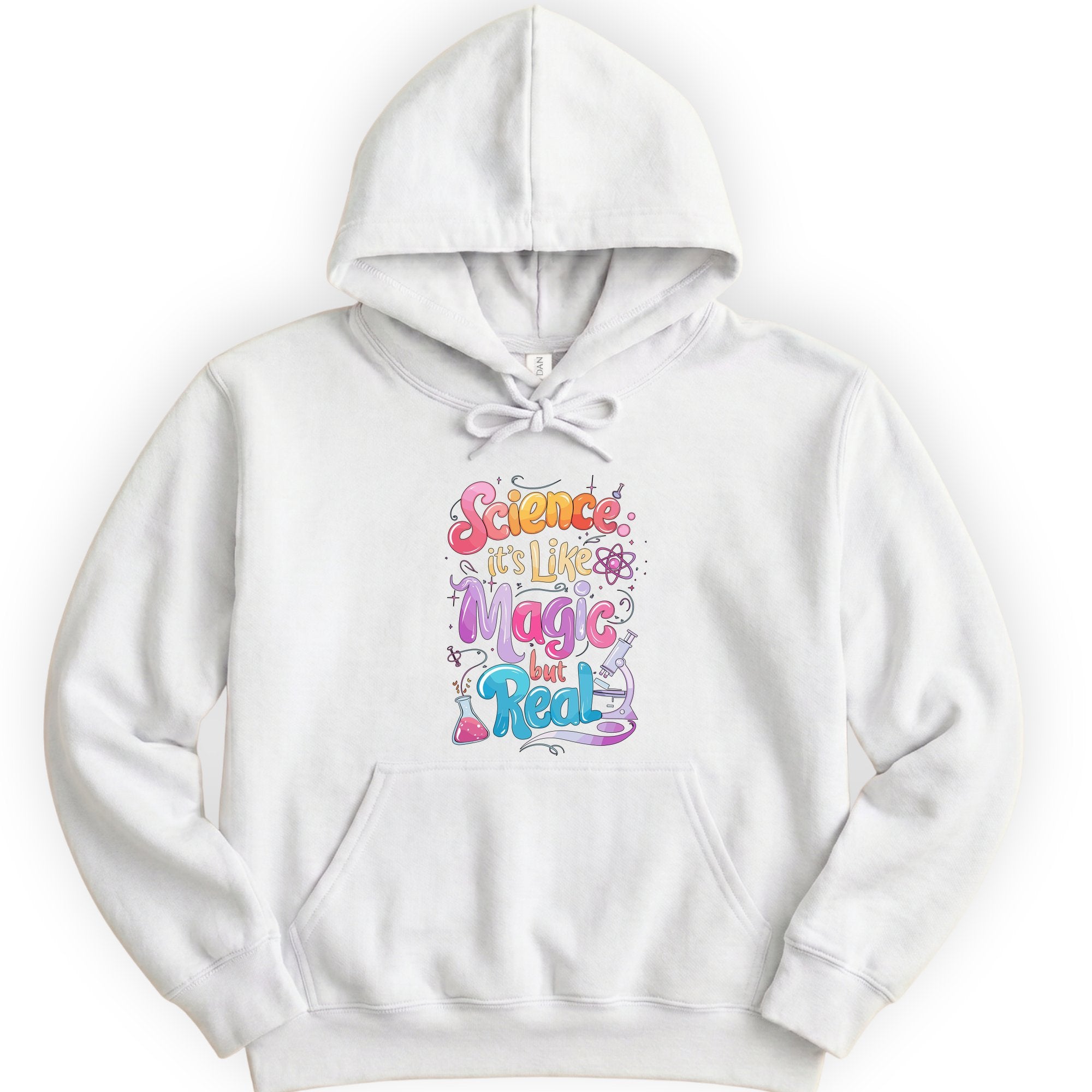 Magic of Science hoodie — White
