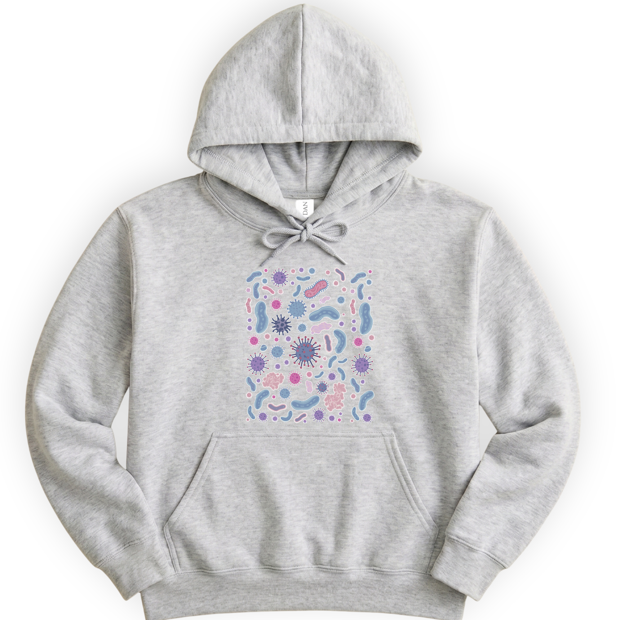 Microbiology hoodie — Ash