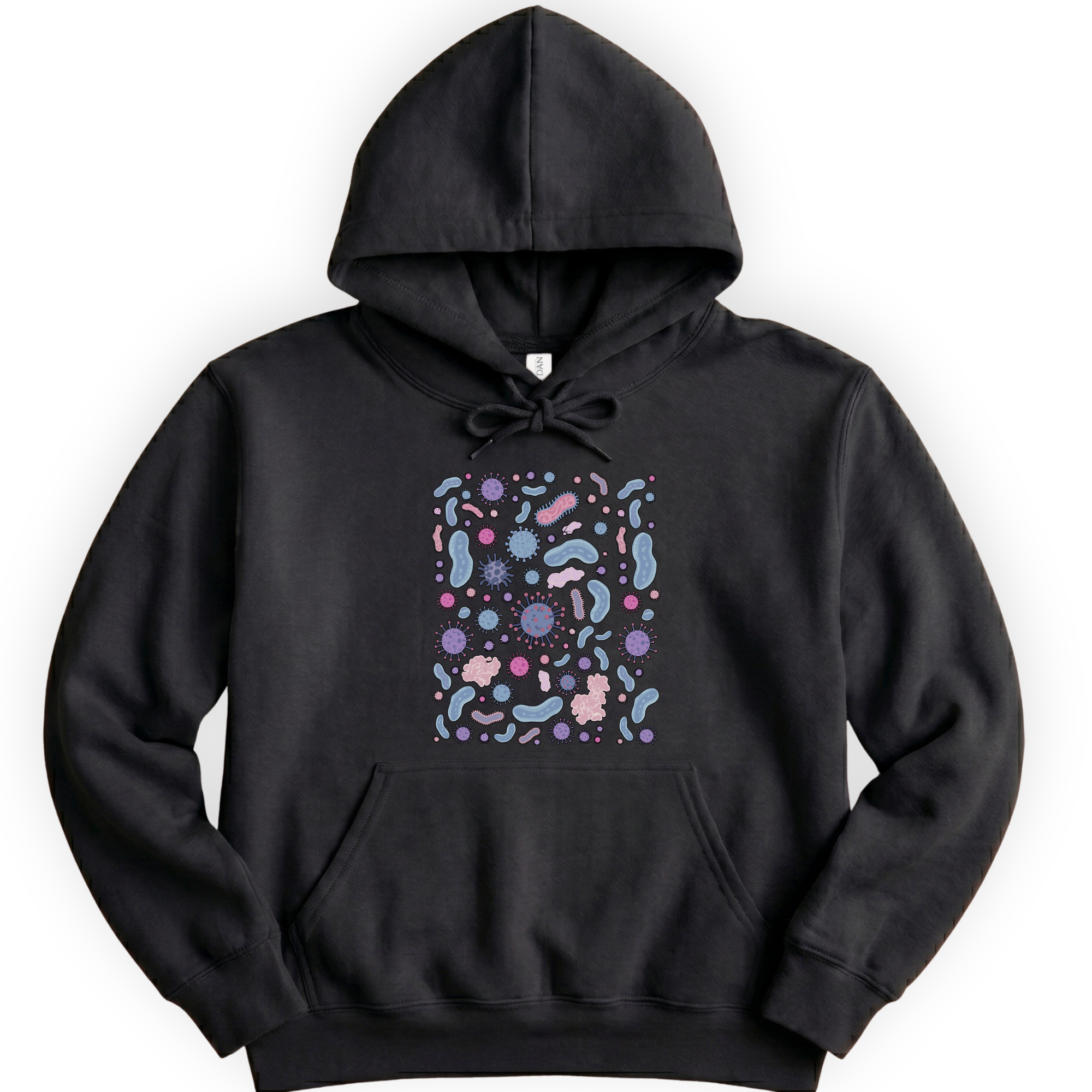 Microbiology hoodie — Black