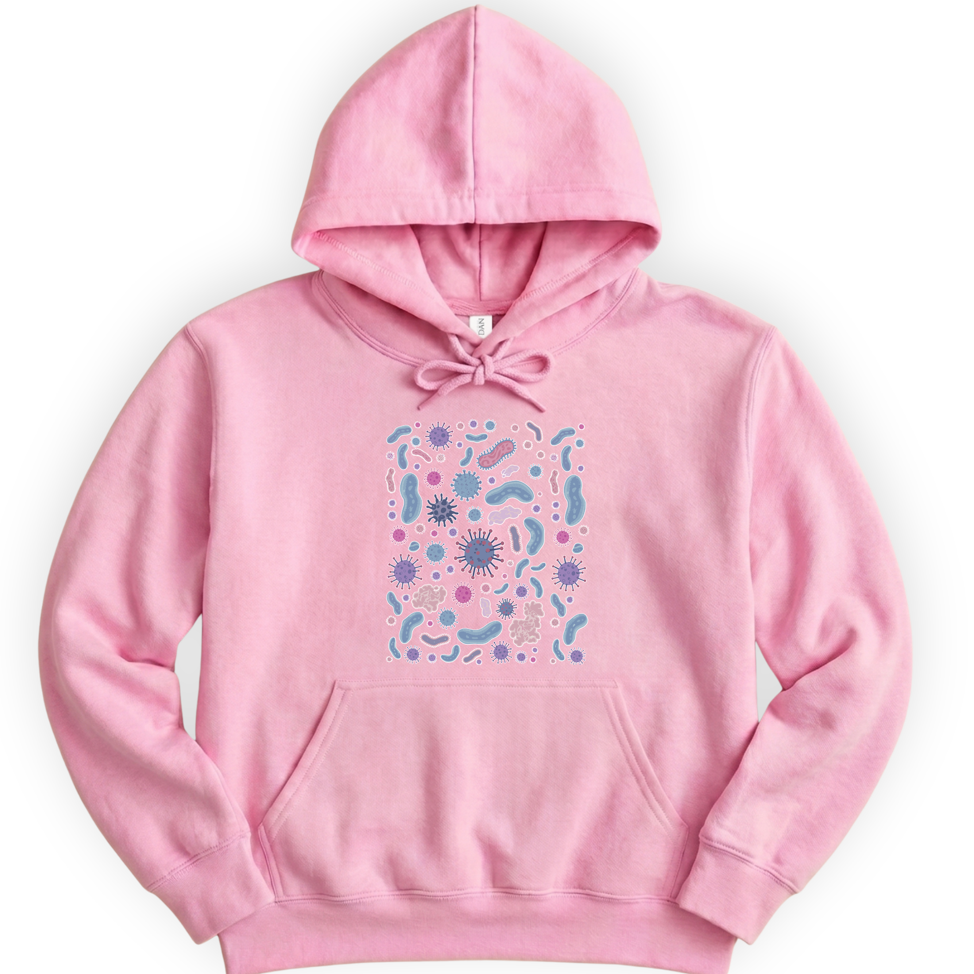 Microbiology hoodie — Light Pink