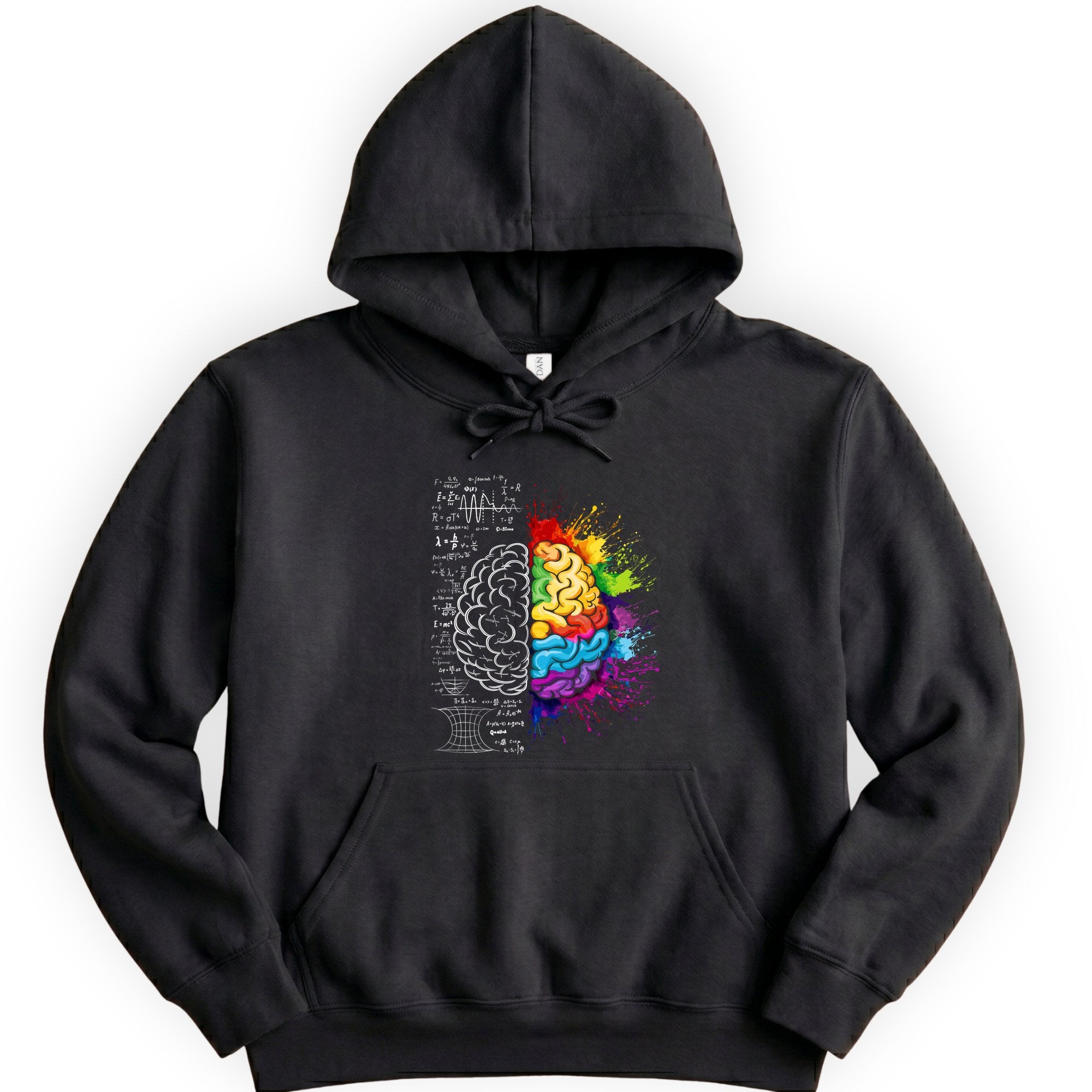 Mind's Duality hoodie — Black