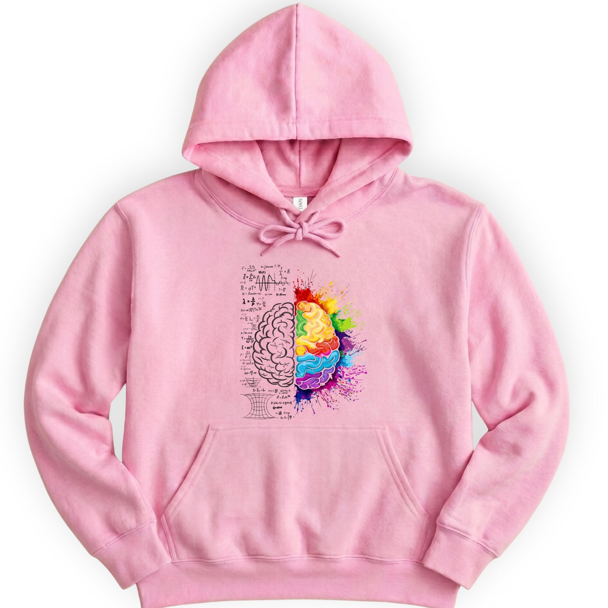 Mind's Duality hoodie — Light Pink