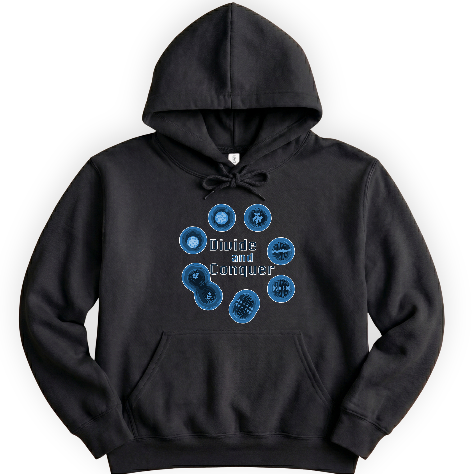 Mitosis Divide and Conquer hoodie — Black