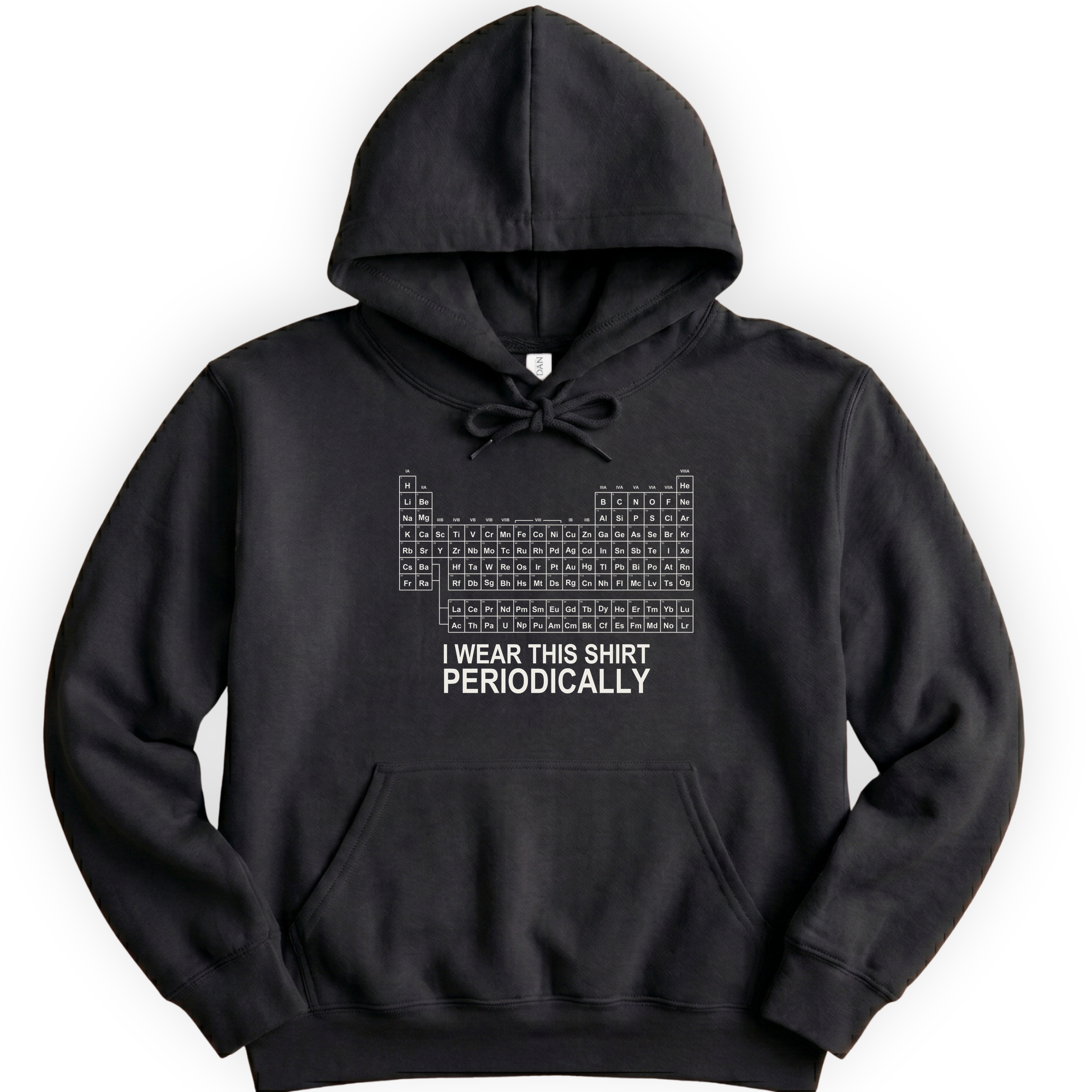 I Wear This Shirt Periodically — Classic hoodie — Black
