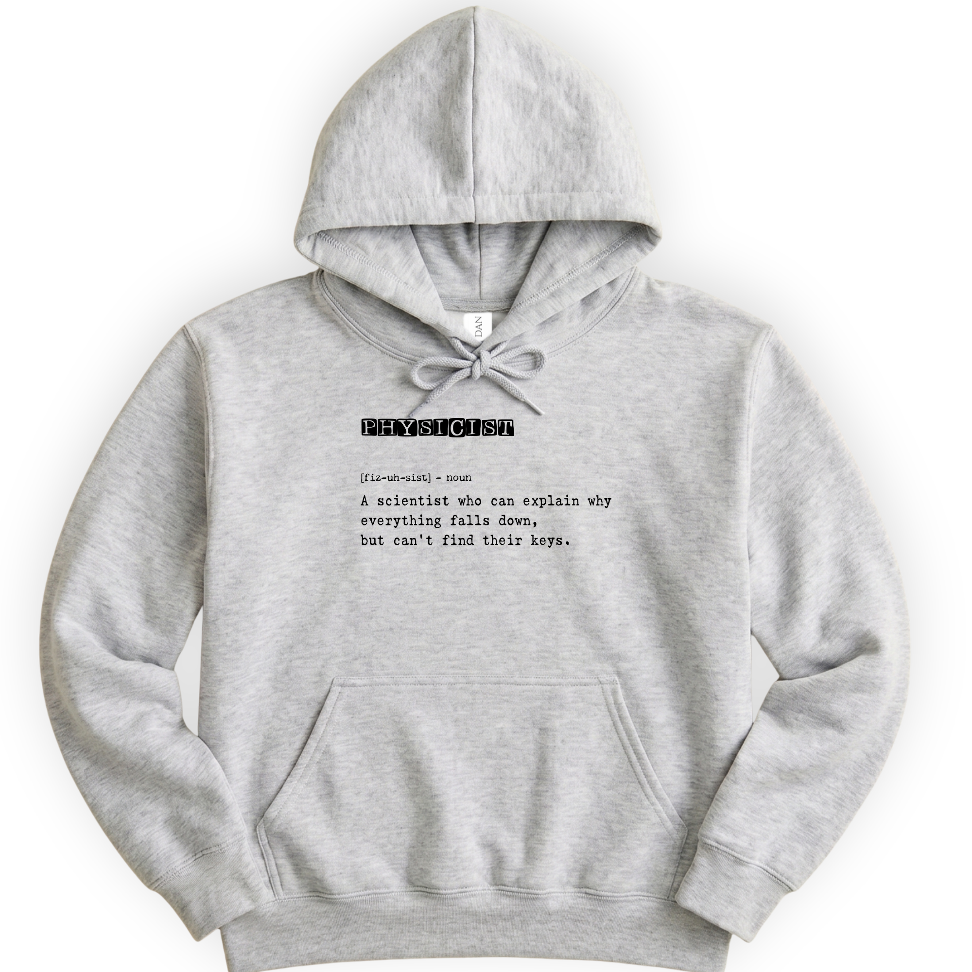 Physicist Definition hoodie — Ash