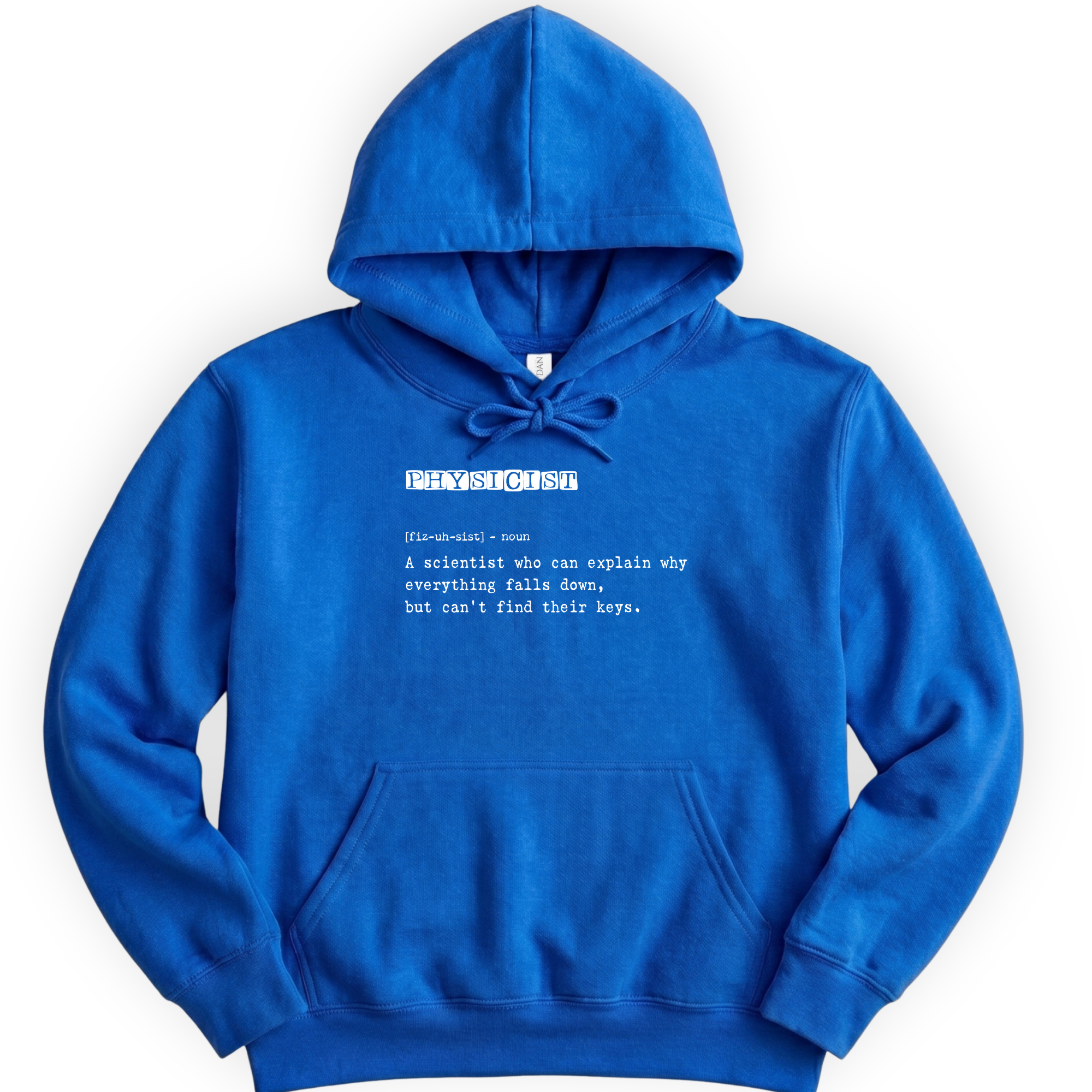 Physicist Definition hoodie — Royal