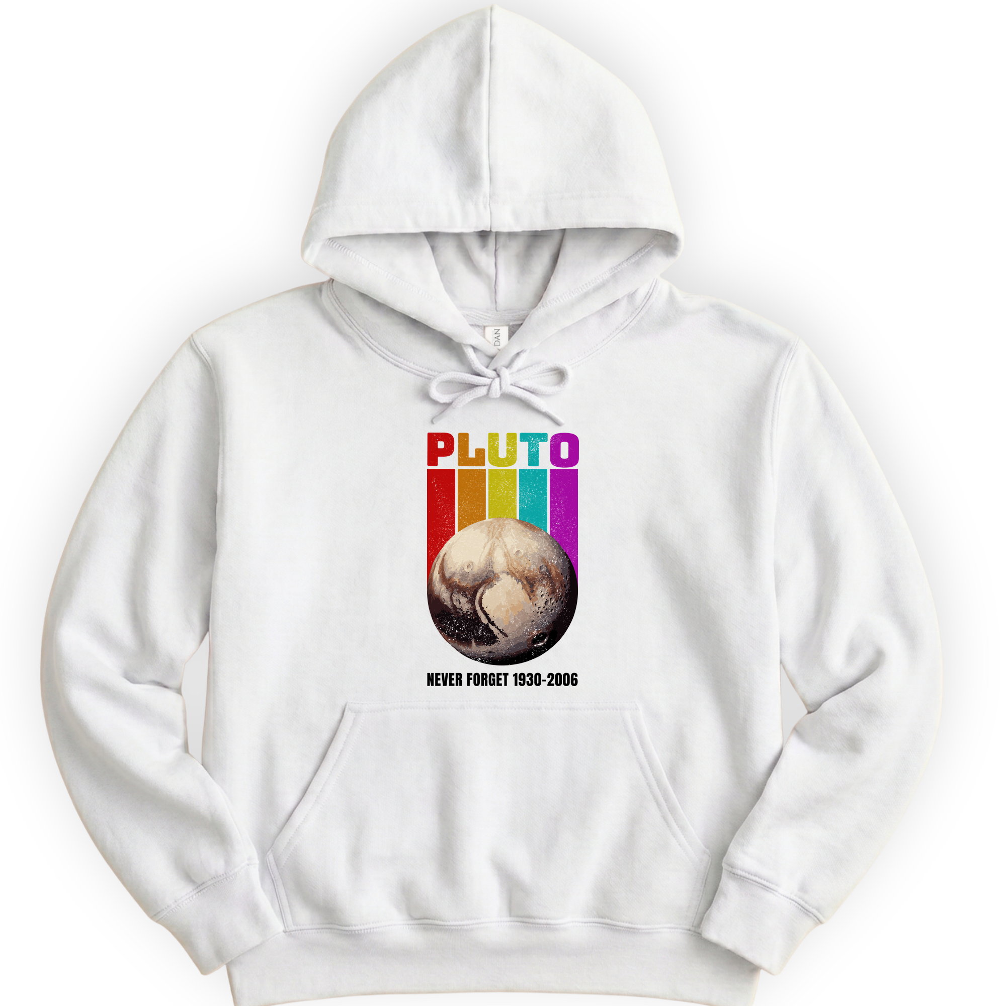 Pluto Never Forget hoodie — White