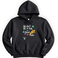 We Don't Talk About Pluto hoodie — Black