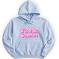 Custom Profession Pink Doll hoodie — Light Blue