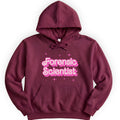 Custom Profession Pink Doll hoodie — Maroon