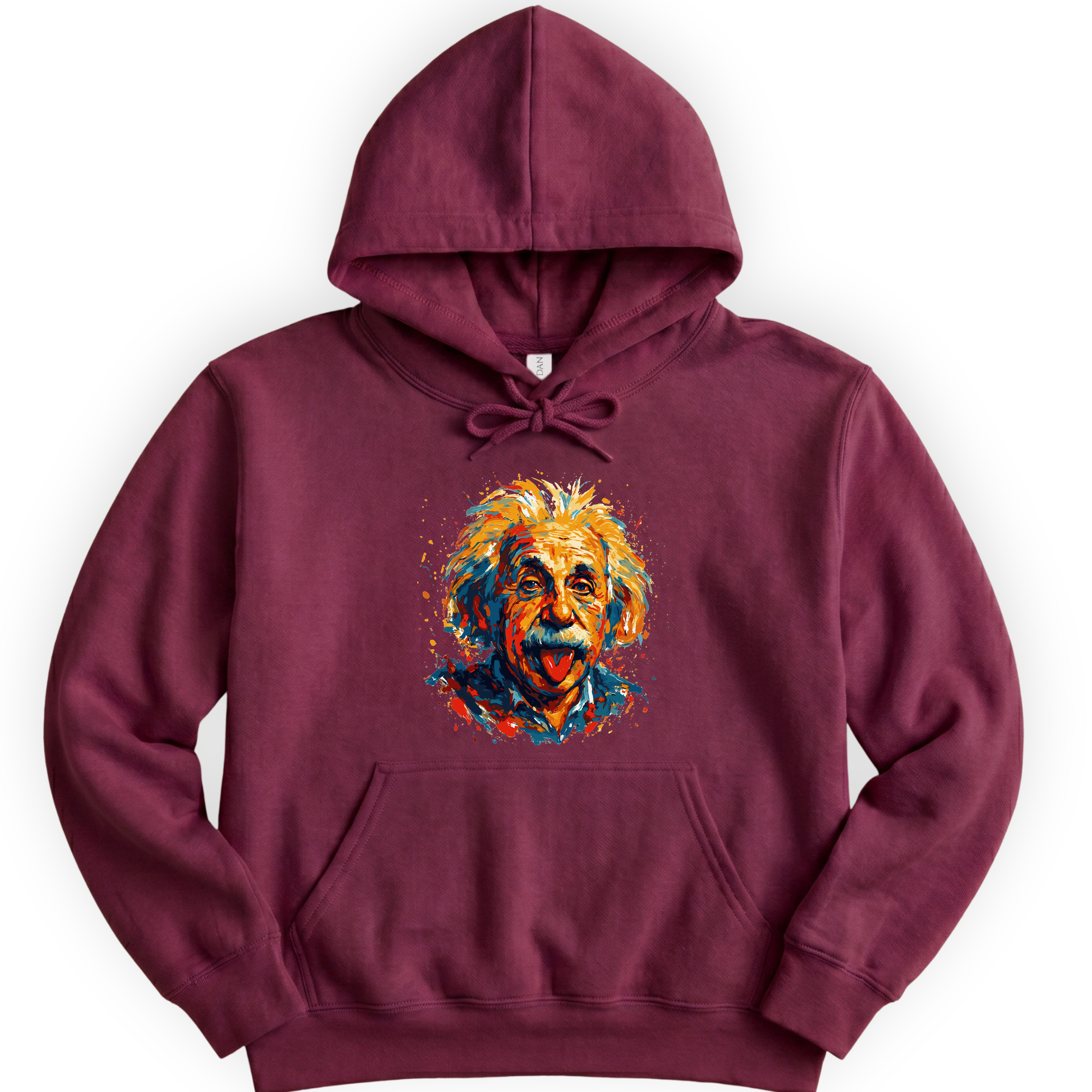 Relatively Unserious hoodie — Maroon