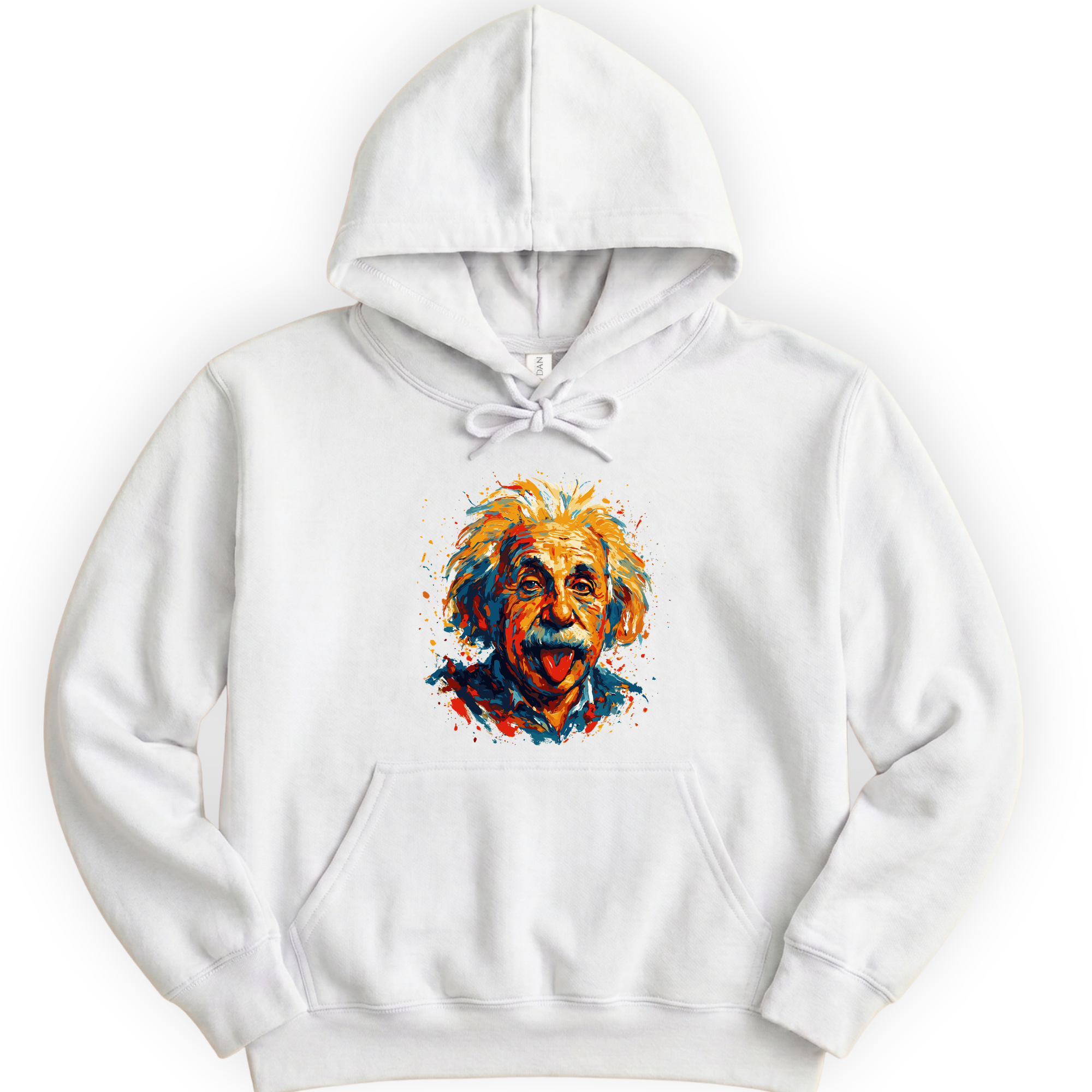 Relatively Unserious hoodie — White