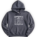 Schrödinger's Cat hoodie — Dark Heather