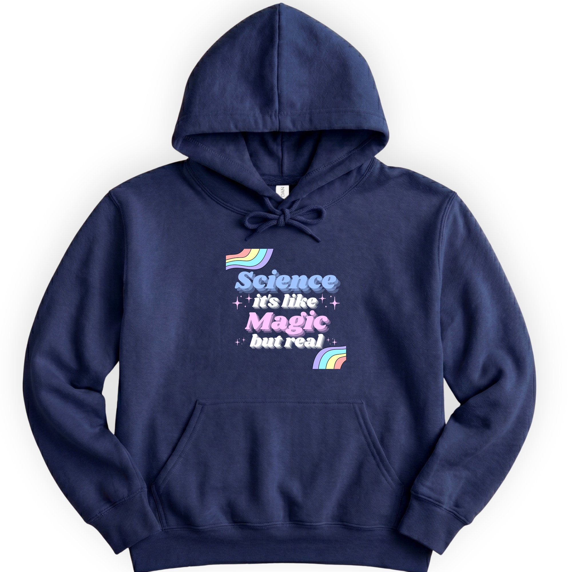 Science Like Magic hoodie — Navy
